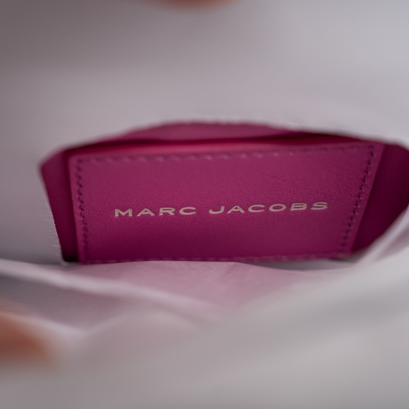 Marc Jacobs Shoulder Bag Dual Medium Chain Pink Ombre - Picture 10 of 11